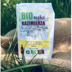 BIO mąka Kazimierza pszenna jasna (1 kg) - EKO-MŁYN Kazimierz Jachymski