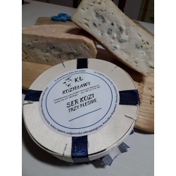 Ser kozi trzy pleśnie (230 g)  KozieŁawy Emilia i Krzysztof Witkowscy