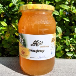 Miód nektarowy akacjowy (1,2kg) - Sam miód - Kazimierz Sondej i Mariusz Wika