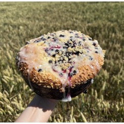 Ciasto drożdżowe z borówką (250g) - Gospodarstwo rolne Karolina i Robert Gołasz