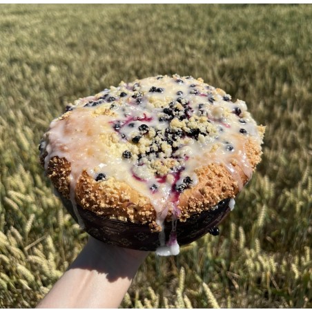 Ciasto drożdżowe z borówką (250g) - Gospodarstwo rolne Karolina i Robert Gołasz