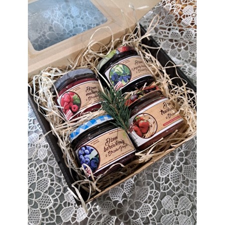 Zestaw dżemów - Gospodarstwo Sadownicze E.M. Chabowscy