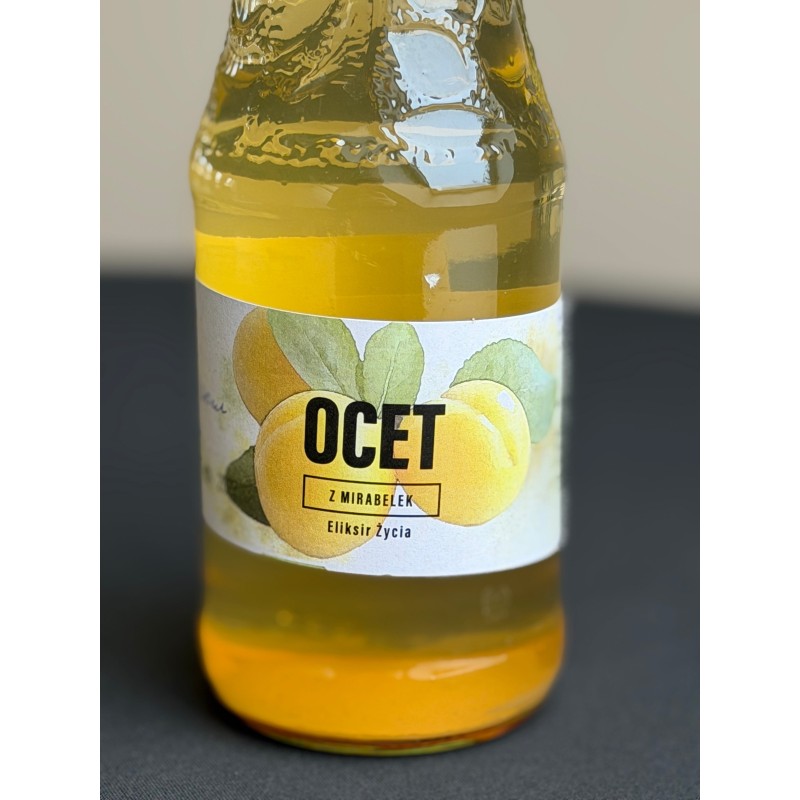 Ocet z mirabelek (330 ml) - Maria Wiśniewska-Staszak