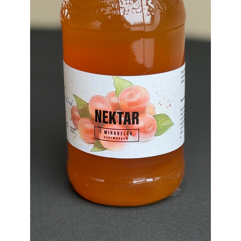 Nektar z mirabelek czerwonych (330 ml) - Maria Wiśniewska-Staszak